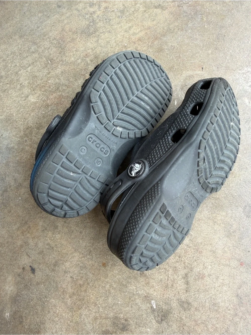 Toddler Black Crocs